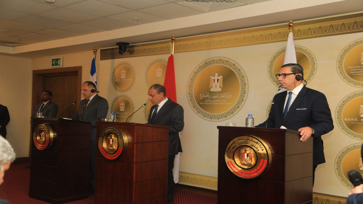 Greece, Egypt and Cyprus Hold Trilateral Foreign Ministers’ Meeting in Cairo