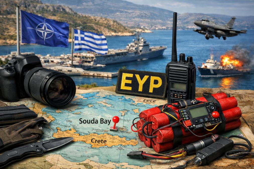 Greece Arrests Five Over NATO Espionage in Nine Months, Three at Souda Bay