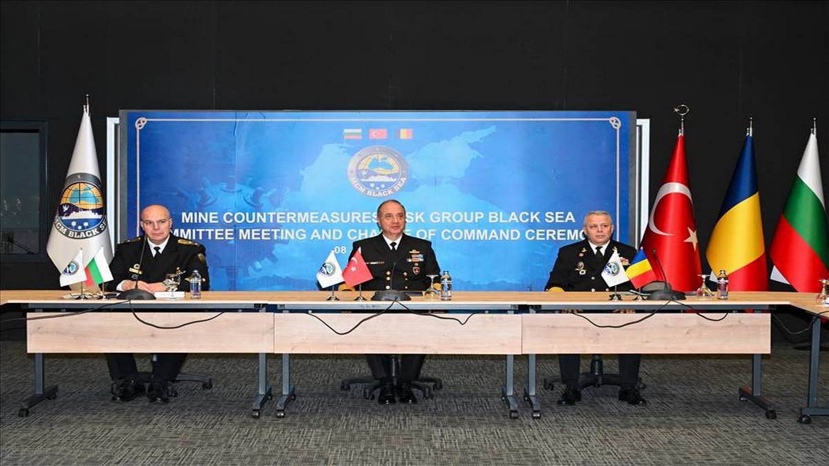 Türkiye Takes Over Command of Black Sea Mine Countermeasures Naval Group